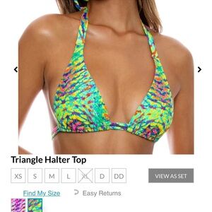 Luli Fama Triangle Halter Large